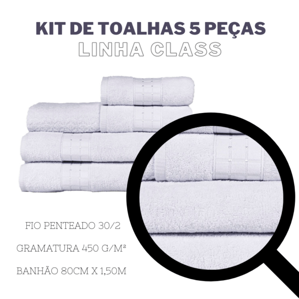 Jogo de Banho Class 5 Peças - Image 5