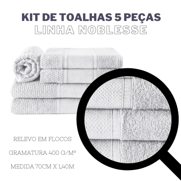Jogo de Banho Noblesse 5 Peças - Image 2