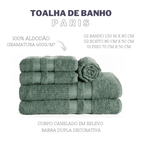 Jogo de Banho Paris 5 Peças - Image 5