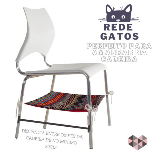 Rede Para Gatos de Amarrar na Cadeira - Image 7